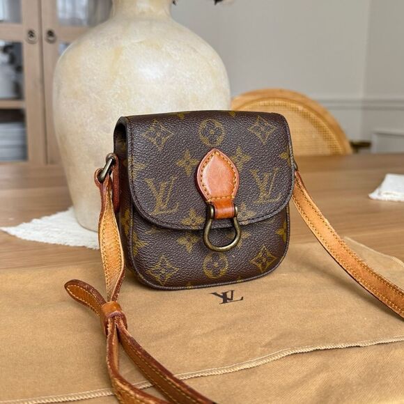 ✅AUTH✅LOUIS VUITTON SAINT CLOUD MINI BAG - Picture 15 of 15